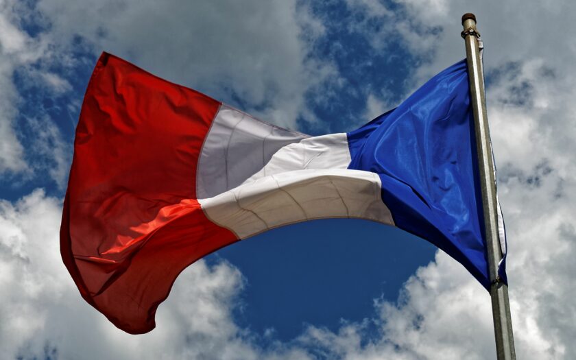 Frankreich-Flagge