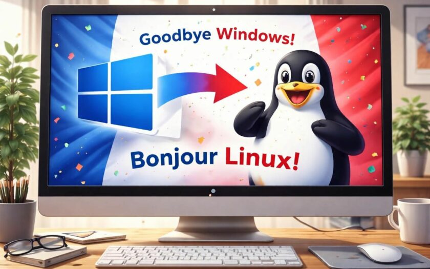 Goodbye Windows - Bonjour Linux!