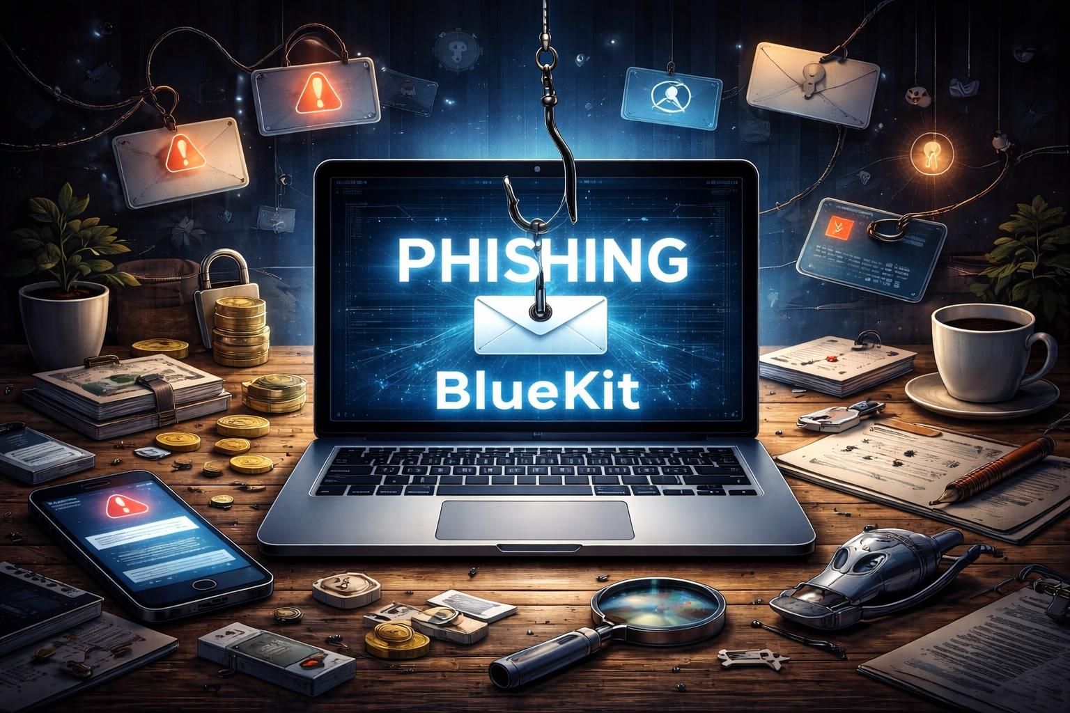 BlueKit: All-in-One-Phishing-Kit mit KI