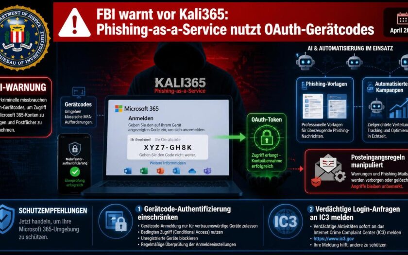 FBI warnt vor Kali365 ki-generiert